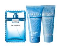 Versace Man Eau Fraiche (набор) set (edt 50ml+a/sh balm 50ml+sh/gel 50ml) м