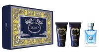 Versace pour Homme (набор) set (edt 50ml+a/sh balm 50ml+shampoo 50ml) м