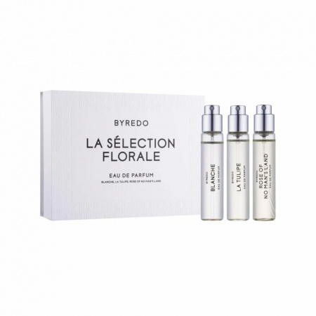 La Selection Florale (набор) set edp (Blanche+La Tulipe+Rose Of No Man`s Land) 3x12ml ручка унисекс