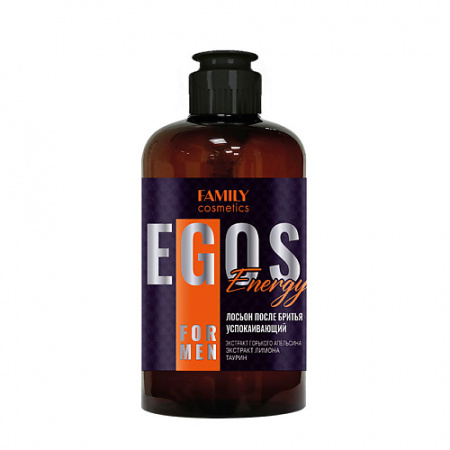 Family cosmetics (лосьон пос. бритья) a/sh lot Egos for Men Energy успокаивающий 285ml м